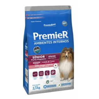 PREMIER DOG SEÑOR AMBIENTES INTERNO, POLLO Y SALMON 2.5Kg