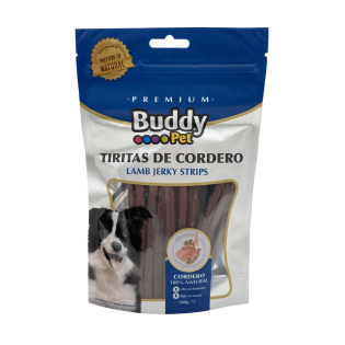 TIRITAS DE CORDERO BUDDY PETS 100gr.